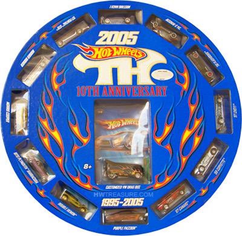 Hot Wheels 2005 Treasure Hunt Set